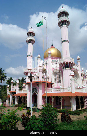 Palli Kaduva la célèbre mosquée kaduvayil thangal Juma Masjid situé dans le Kerala Inde Banque D'Images