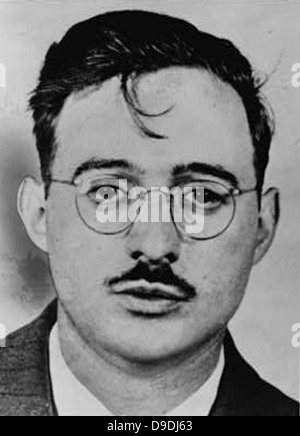 Julius Rosenberg reconnu coupable de complot en vue de commettre de l'espionnage en temps de guerre, et exécuté. Banque D'Images