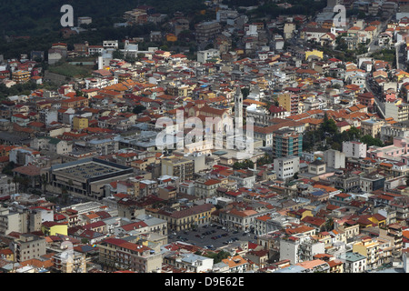 La ville de Palmi, Calabre, Italie Banque D'Images