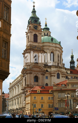 Petit quartier Mala Strana Prague République Tchèque Banque D'Images