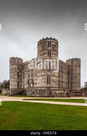 Dans Casttle Lulworth, Lulworth Dorset, Royaume-Uni Banque D'Images