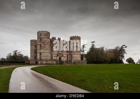 Dans Casttle Lulworth, Lulworth Dorset, Royaume-Uni Banque D'Images