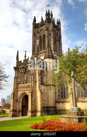 Cathédrale de Manchester, Angleterre. Banque D'Images