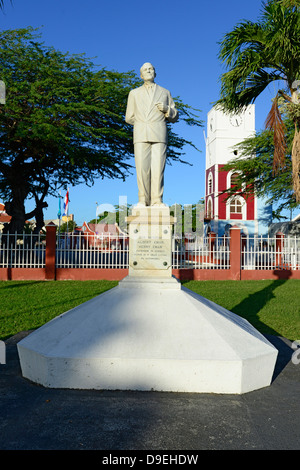 Jan Hendrik Albert Henny Eman Premier ministre Aruba Oranjestad Netherland Antilles Caraïbes NA Banque D'Images