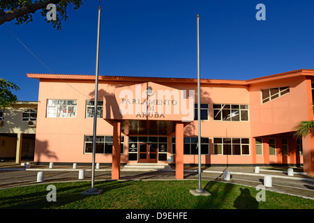 Le Parlement Aruba Oranjestad Netherland Antilles Caraïbes NA Banque D'Images