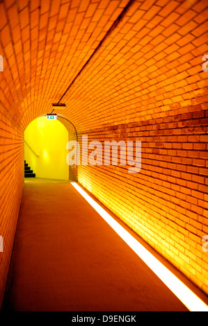 La lumière au bout du tunnel un monde vin Loisium Langenlois Kamptal du patrimoine culturel mondial de l'UNESCO nature monde héritier inférieur de la Wachau Banque D'Images