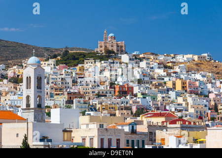 Ermoupolis à Syros Island en Grèce Banque D'Images