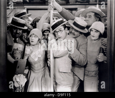 Harold Lloyd dans Speedy Banque D'Images