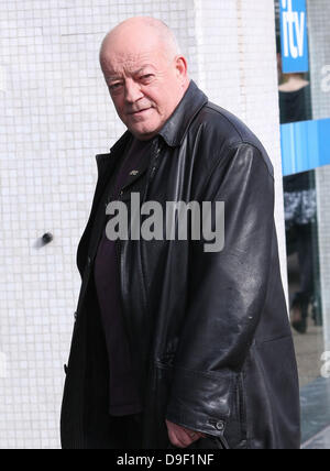 Tim Healy à l'ITV studios London, England - 24.02.11 Banque D'Images