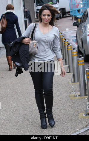 Tasmin Lucia Khan à l'ITV studios London, England - 24.02.11 Banque D'Images