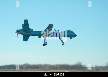 Un U.S. Customs and Border Protection MQ-9 Reaper UAV. Banque D'Images