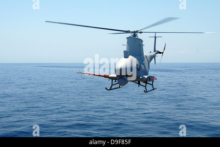 Un MQ-8B Fire Scout drone. Banque D'Images