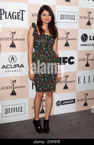 Melonie Diaz Le 2011 Film Independent Spirit Awards à Santa Monica Beach - Arrivées Los Angeles, Californie - 26.02.11 Banque D'Images