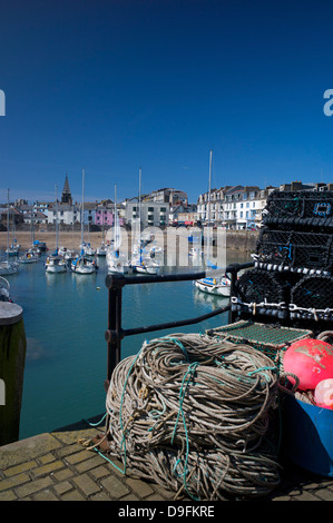 Le port, Ilfracombe, Devon, England, UK Banque D'Images