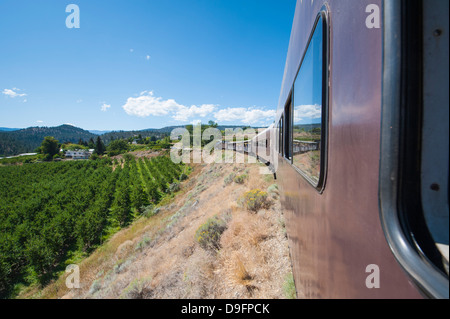 Kettle Valley Steam Railway, Summerland, Colombie-Britannique, Canada Banque D'Images