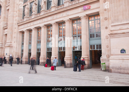 La gare du Nord à Paris, France Banque D'Images