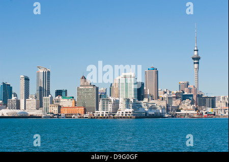 Auckland City skyline, île du Nord, Nouvelle-Zélande Banque D'Images