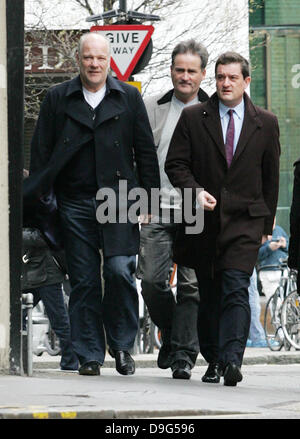 Richard Keys et Andy Gray font leur chemin à l'Ivy Restaurant à Londres Londres, Angleterre - 09.03.11 Banque D'Images