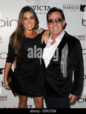 Laura Ridinger Loren Ridinger et JR Ridinger l Ocean Drive Magazine 18e anniversaire ...