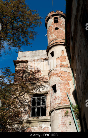 Głogówek Palace, comté, Voïvodie Opole Prudnik, Pologne Banque D'Images