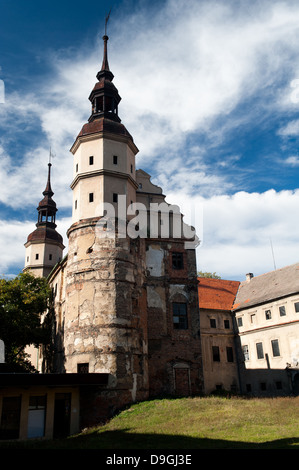 Głogówek Palace, comté, Voïvodie Opole Prudnik, Pologne Banque D'Images