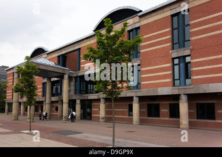 Les tribunaux y compris combiné Teesside Crown Court à Middlesbrough Banque D'Images