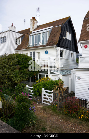 Peter Cushing's Home de 1959 à 1994. Front de Whitstable, Kent Banque D'Images