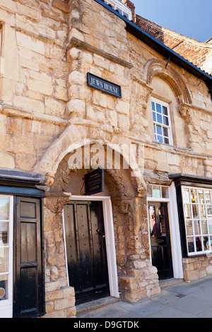 Lincoln - la chambre à pente raide ; Lincoln, Lincolnshire, Royaume-Uni, Europe Banque D'Images