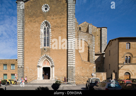 L'Europe, l'Italie, l'ombrie, Orvieto, st domenico Banque D'Images