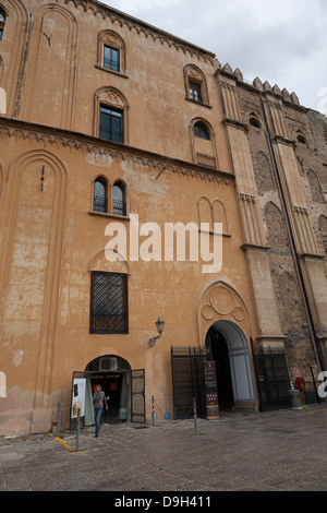 Palazzo dei Normanni, Palazzo Reale, Palerme, Sicile, Italie Banque D'Images