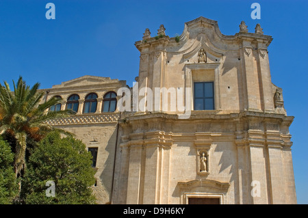 Matera, Basilicate, Italie. Chiesa di Sant'Agostino ou l'église de Saint Augustin Banque D'Images