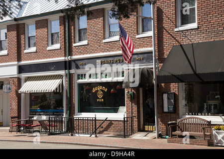 Dugan's Pub, Pinehurst Centre Village, États-Unis Banque D'Images