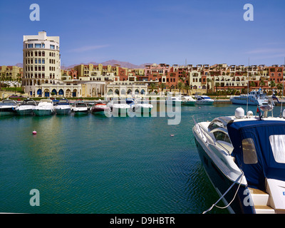 Marina à Tala Bay Aqaba, Jordanie, Moyen-Orient Banque D'Images