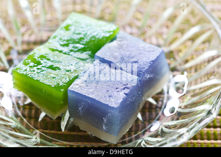 Dessert thaïlandais qui est posée avec un goût délicieux Banque D'Images