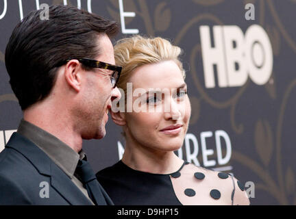 Guy Pearce, Kate Winslet et Todd Haynes Le New York Premiere de 'Mildred Pierce' Arrivées - New York City, USA - 21.03.11 Banque D'Images