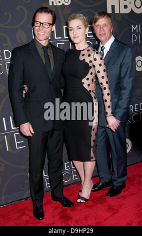 Guy Pearce, Kate Winslet et Todd Haynes Le New York Premiere de 'Mildred Pierce' Arrivées - New York City, USA - 21.03.11 Banque D'Images