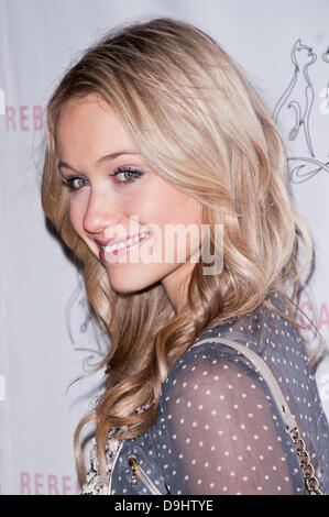 Katrina bowden Rebecca Taylor Store Opening Party - Arrivées New York City, USA - 23.03.2011 Banque D'Images