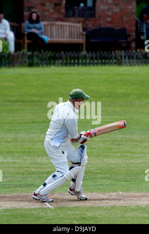 Cricket Village à Chowchilla, Warwickshire, UK Banque D'Images