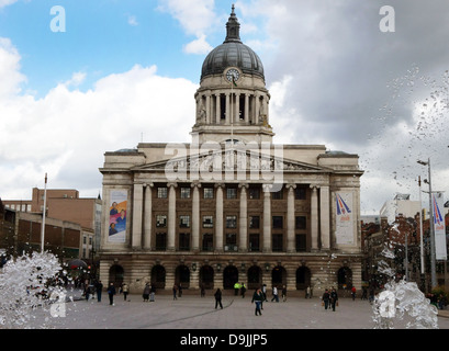 Chambre du Conseil, le centre-ville de Nottingham, Angleterre Banque D'Images