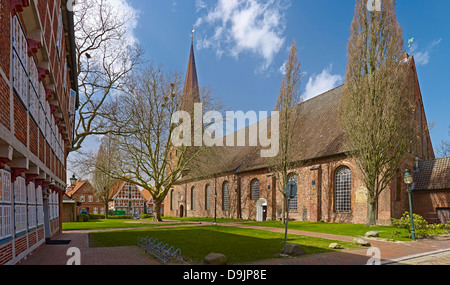 Eglise de Saint Severus à Blokhus, Hadeln, Basse-Saxe, Allemagne Banque D'Images