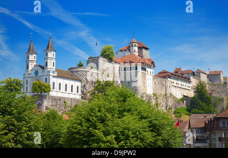 Arni château près de Zurich, Suisse Banque D'Images