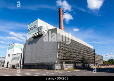 Au nord-ouest façade de la GRU John R. Kelly d'installations de production d'énergie dans l'usine SE Gainesville. Banque D'Images