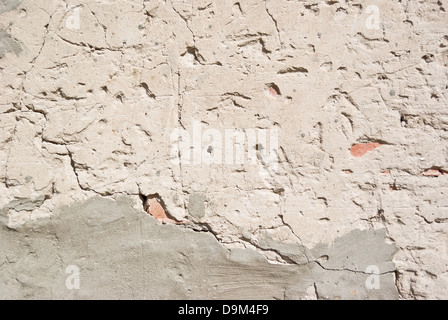 Historique haut fragment détaillé mur blanc pierre Banque D'Images