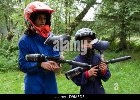 Paint Ball Banque D'Images