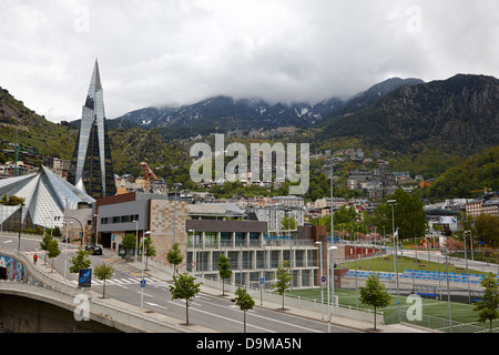 Voir à plus de Andorre-la-Vieille Andorre Banque D'Images