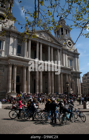 Cathédrale St Paul London England Banque D'Images