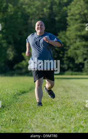 L'homme important de mountain fait du sport (modèle libération) Banque D'Images