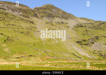 Cnicht mountain de MCG Croesor Gwynedd le Parc National de Snowdonia au Pays de Galles Cymru UK GO Banque D'Images