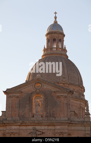 Eglise de Saint Nicolas de Bari, Siggiewi, Malte. Banque D'Images