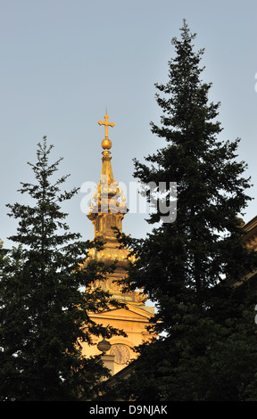 Tour de l'église Saborna, Belgrade, Serbie Banque D'Images